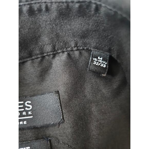 Jones New York Signature Slim Fit Buttoned Shirt Size M 15-15.5  32/33 corpcore - Picture 5 of 12